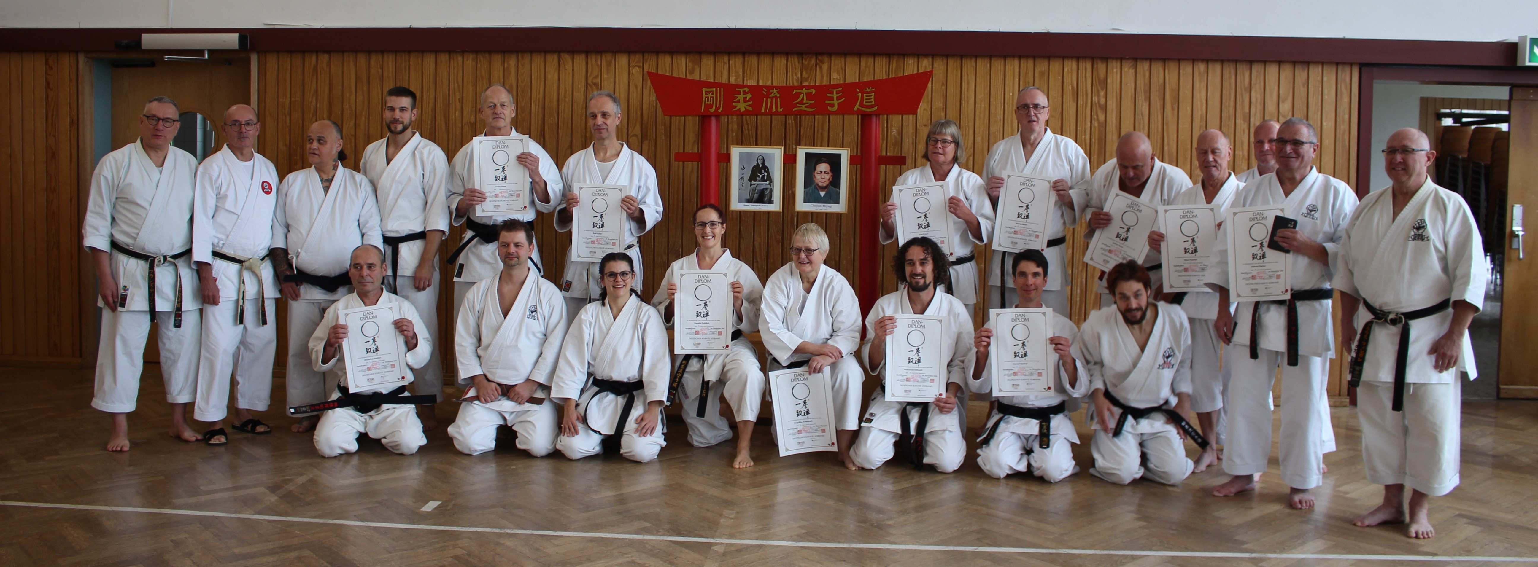 Goju Ryu Dan-Prüfung am 09.11.24 in Hardthausen