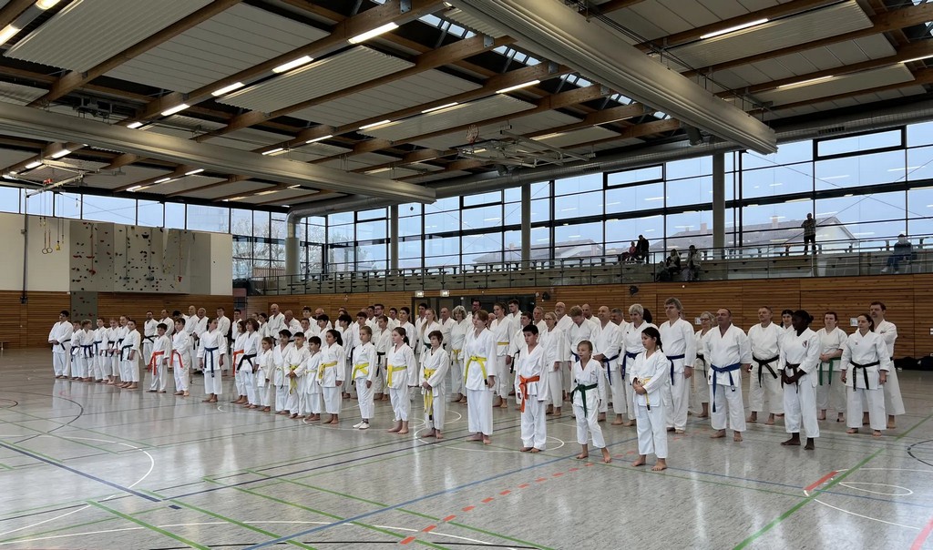 Jubiläumslehrgang beim Karateverein Eppingen